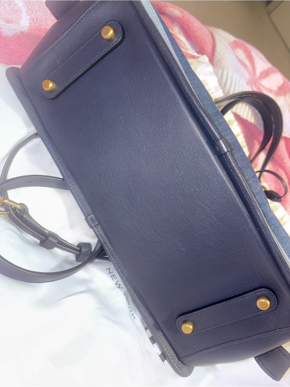Coach Dreamer 36, Blue Denim Colorblock - Picture 4 of 13